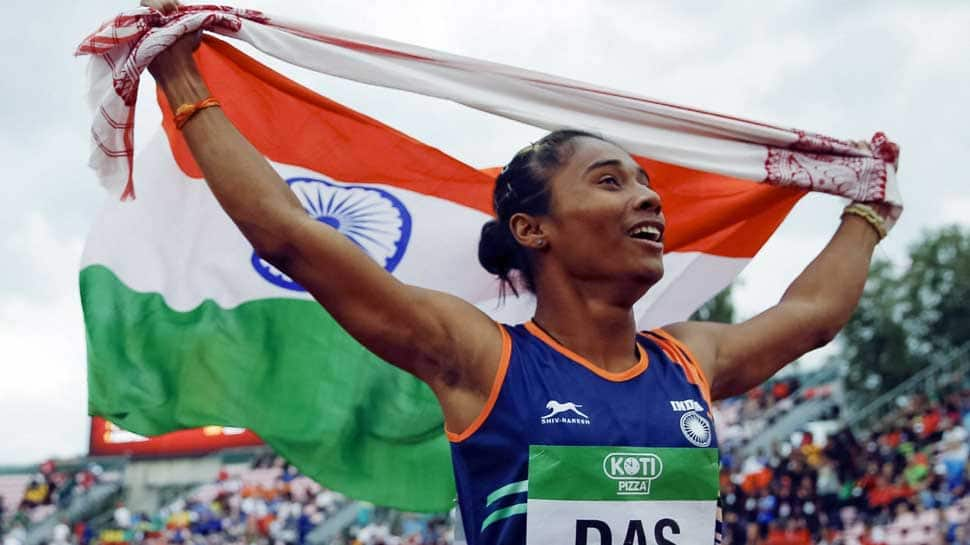 Hima Das scripts history in Indian athletics, WATCH her &#039;golden&#039; run in Tampere 