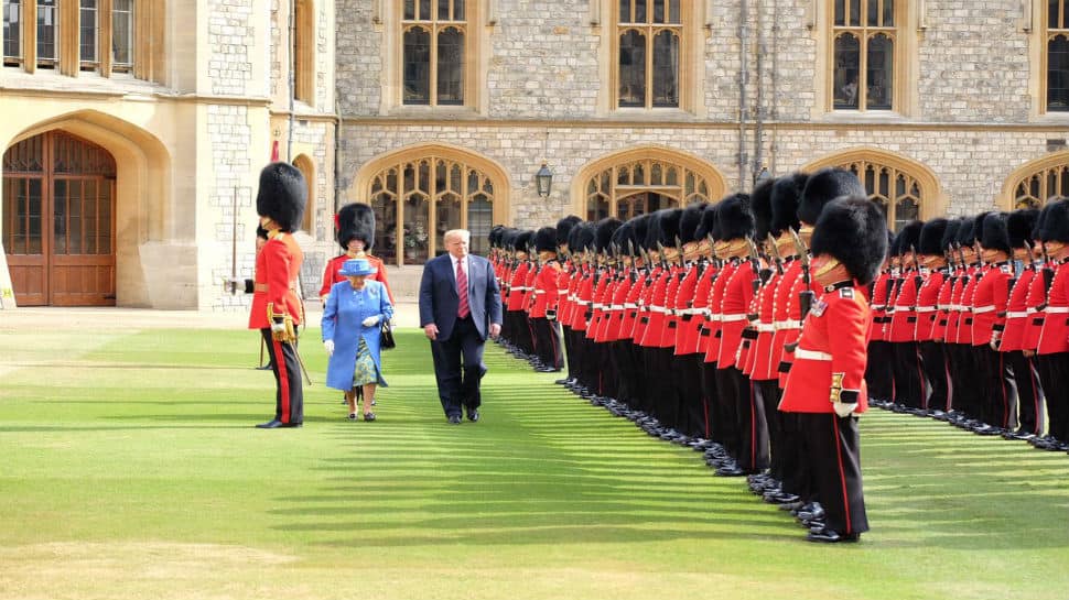 UK fumes as Trump makes Queen Elizabeth wait for him in searing heat