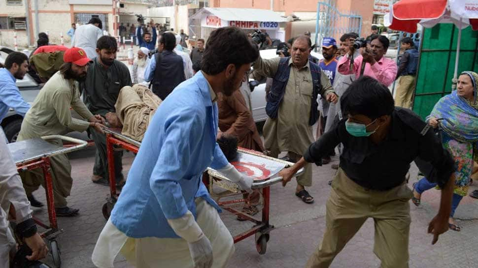 At least 133 killed, 200 injured in twin blasts in Pakistan; IS claims responsibility