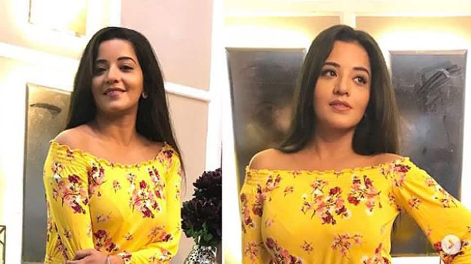 Monalisa aka Jhuma Boudi in bright yellow dress will lighten up your mood