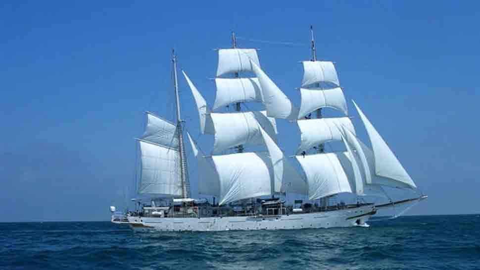 INS Tarangini sets sail for Tall Ships Races in United Kingdom