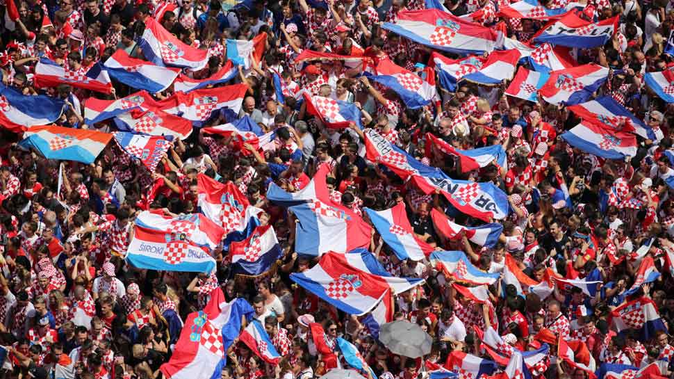  FIFA World Cup 2018: Croatia takes to streets to toast football team&#039;s historic run