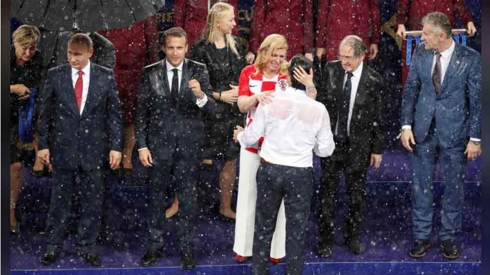 Croatian president Kolinda Grabar Kitarovic win admirers at FIFA World Cup 2018 final 