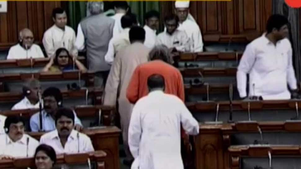 BJD stages walkout from no-confidence motion, abstain from voting 