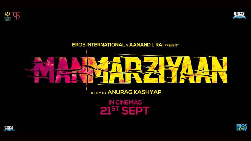 Anurag Kashyap&#039;s &#039;Manmarziyaan&#039; to release on September 21