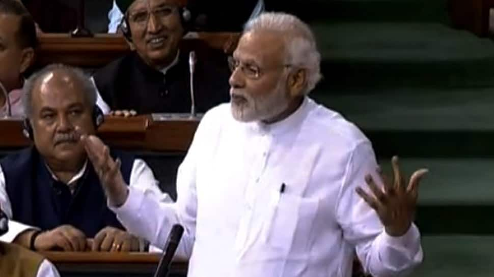 No confidence motion a result of their sheer arrogance: PM Narendra Modi goes on the offensive in Lok Sabha