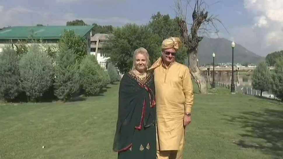 Inspired by Kashmiri culture, Polish couple celebrates marriage in Srinagar