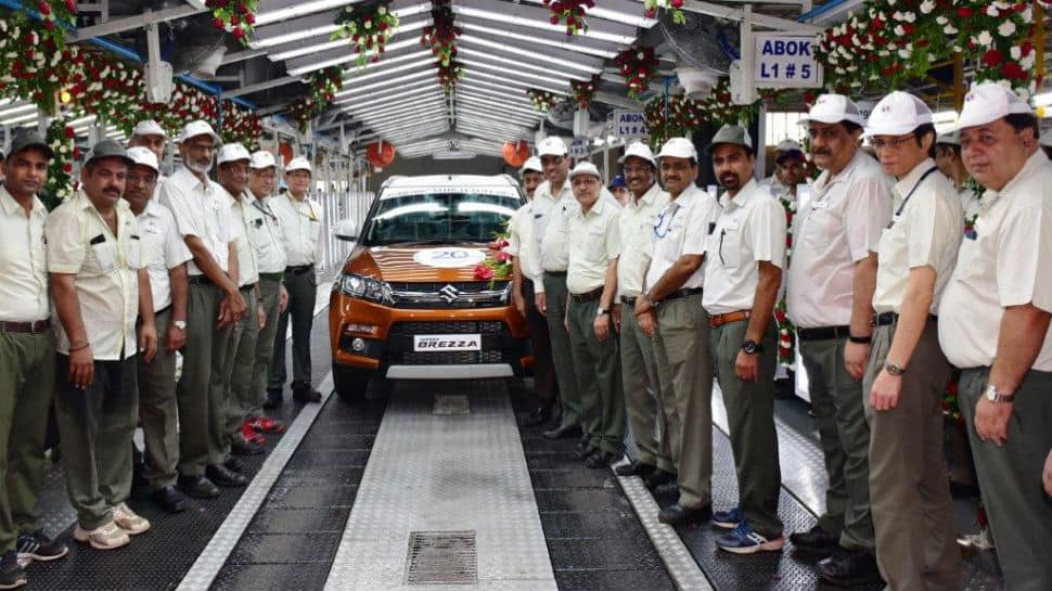 From 800 to Vitara Brezza, Maruti Suzuki touches record 20 million production