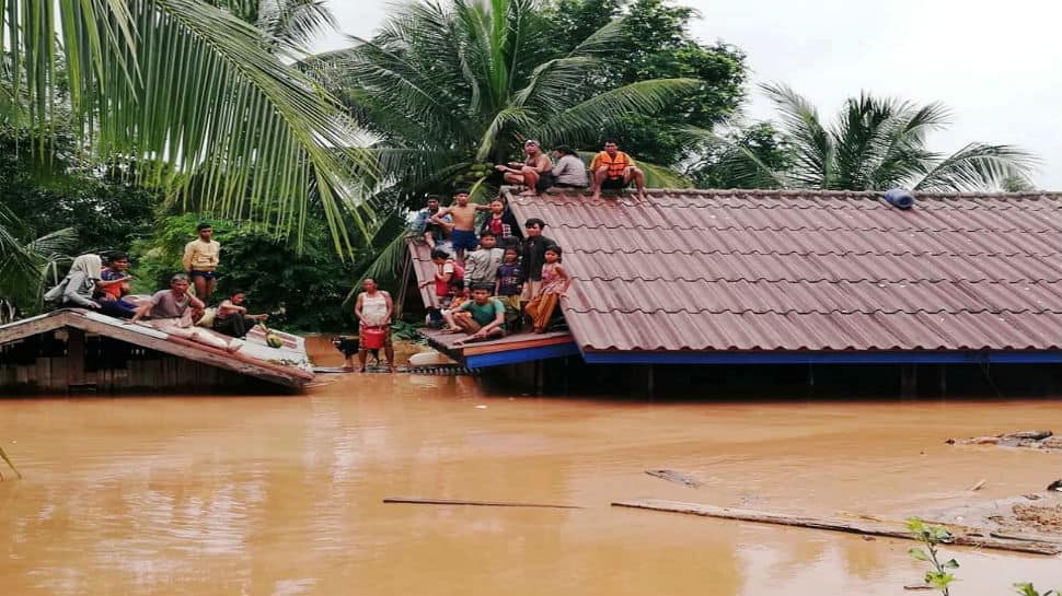 Hundreds missing after Laos dam under construction collapses