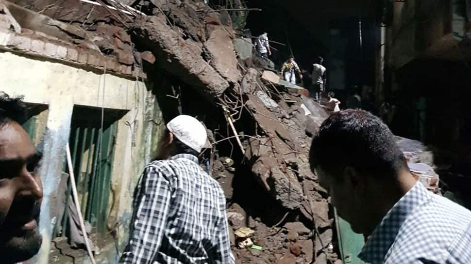 Portion of 3-storey building collapses in Maharashtra&#039;s Bhiwandi