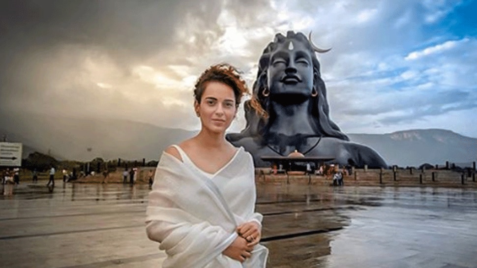 Kangana Ranaut gets spiritual, feels blissful at the Adishakti Ashram in Coimbatore - See pics