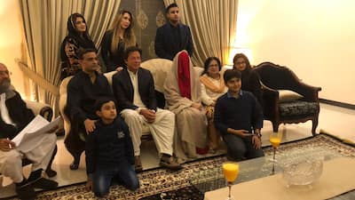 Imran Khan and his wives