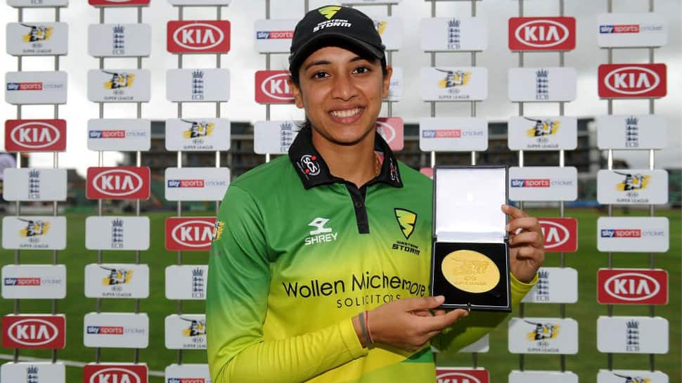 Smriti Mandhana equals fastest half-century in women&#039;s T20 cricket