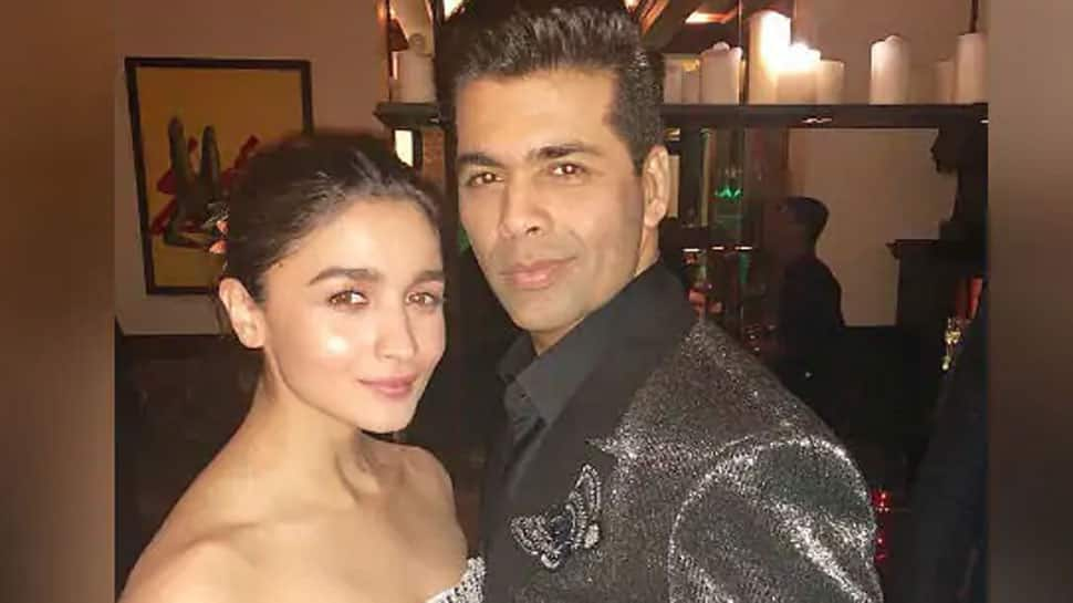 Alia Bhatt sips coffee with Karan Johar—Pic proof