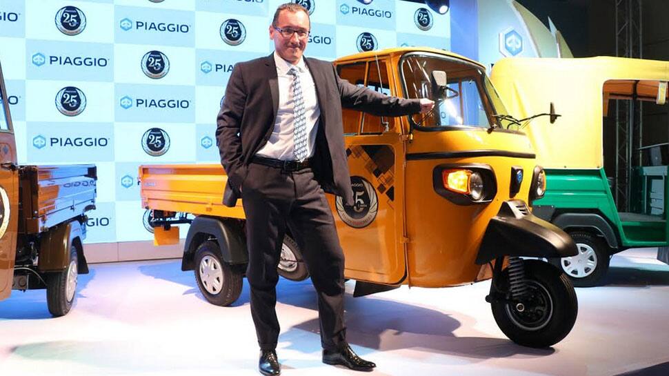 Piaggio rolls out its 2.5 millionth commercial vehicle in India