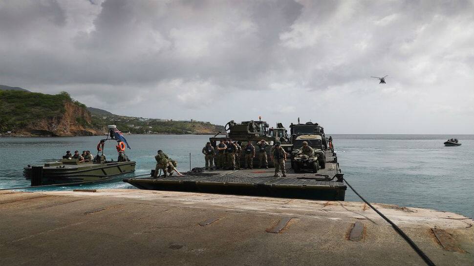 British amphibious assault ship lands Marines in Tokyo