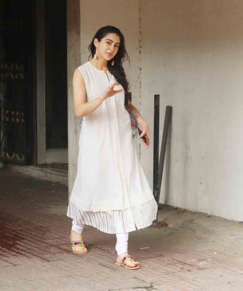 Photo Gallery: Sara Ali Khan looks pristine as she steps out in white ...