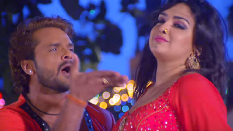 Bhojpuri siren Amrapali Dubey-Khesari Lal Yadav&#039;s &#039;Marad Abhi Baccha Ba&#039; song goes viral—Watch