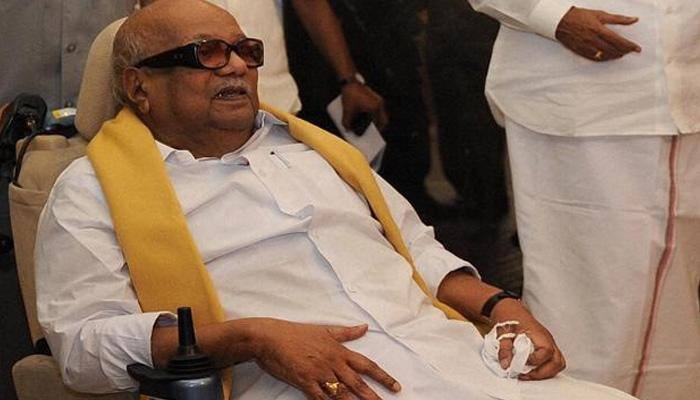 Karunanidhi’s burial at Marina beach: Opposition parties back DMK’s demand