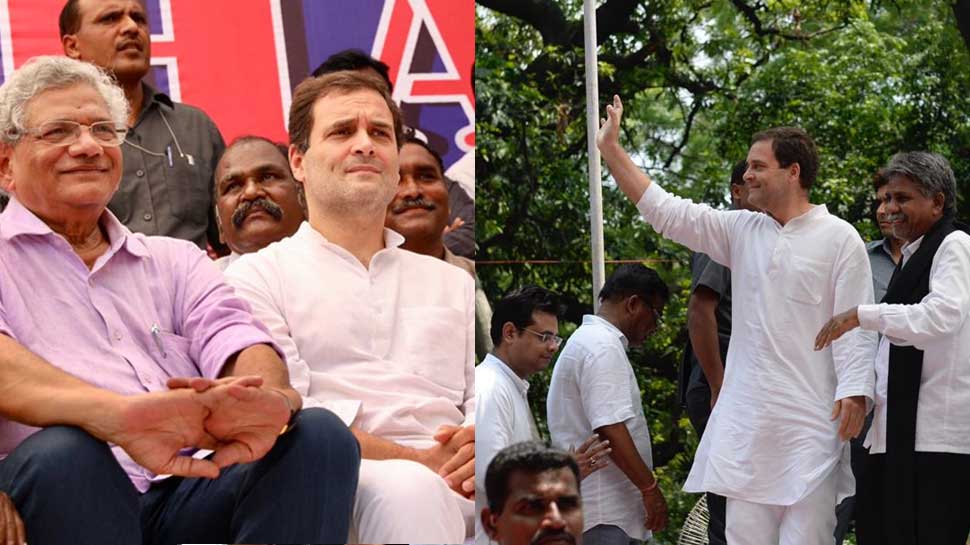 Rahul Gandhi joins protest over SC/ST bill, says PM Narendra Modi has no place for Dalits in his heart