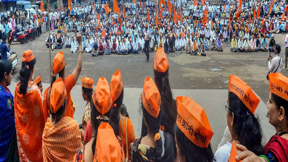 Protesters disrupt road traffic, burn vehicles during Maharashtra bandh over Maratha quota