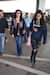 The mother-daughter duo clicked at airport