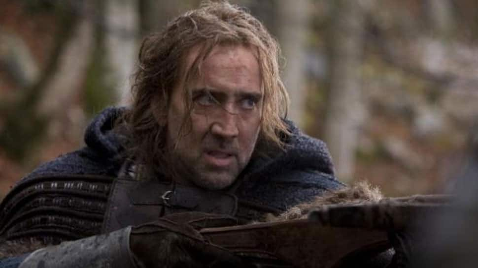 Stunt work for &#039;Mandy&#039; helped Nicolas Cage to recover from broken ankle