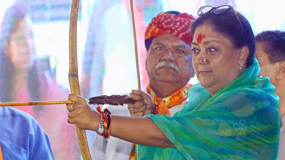 &#039;Vasundhara, go back&#039; slogans raised in Rajasthan CM&#039;s home seat by BJP workers