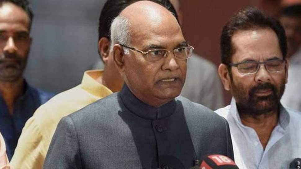 President Ram Nath Kovind gives assent to the Criminal Law (Amendment) Act