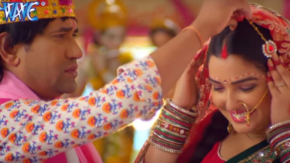 Amrapali Ka Xnxx Video - Dinesh Lal Yadav Nirahua marries Amrapali Dubey â€” Check details | Bhojpuri  News | Zee News