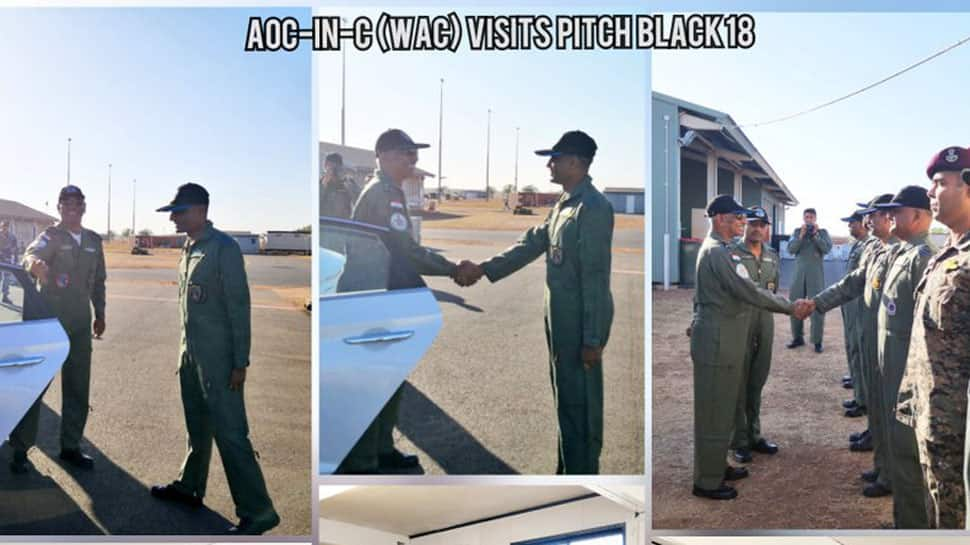 Pitch Black 2018: Top IAF commander lands in Australia, lauds Indian contingent for &#039;good work&#039;