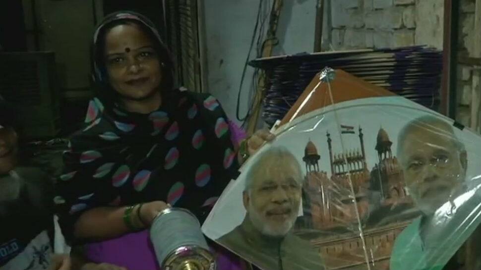 Fly high with PM Modi: Narendra kites a big hit on eve of Independence Day