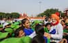 Prime Minister Narendra Modi interacts with children 