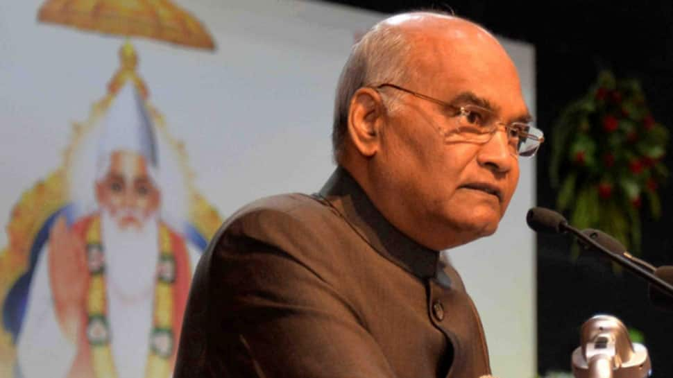 President Ram Nath Kovind greets people on eve of Parsi New Year