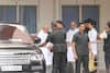 PM Modi leaves AIIMS after visiting Vajpayee.