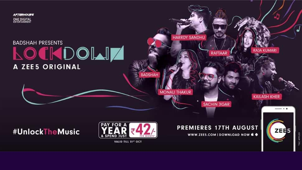 ZEE5 launches Lockdown with Badshah, Kailash Kher, Raftaar, Jonita Gandhi and many more