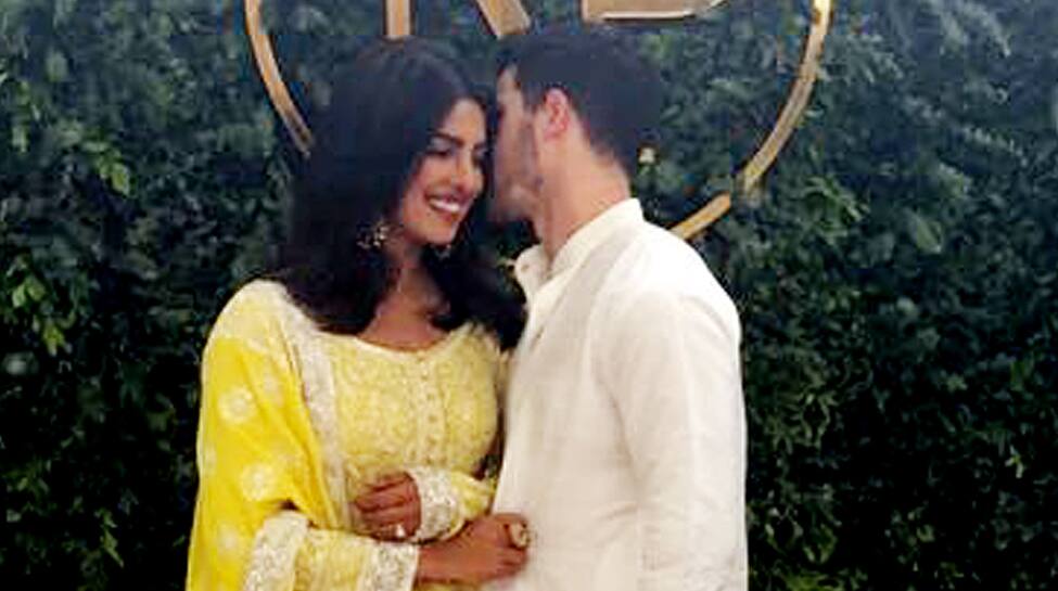 First picture of Priyanka Chopra,Nick Jonas from their roka ceremony out-See inside