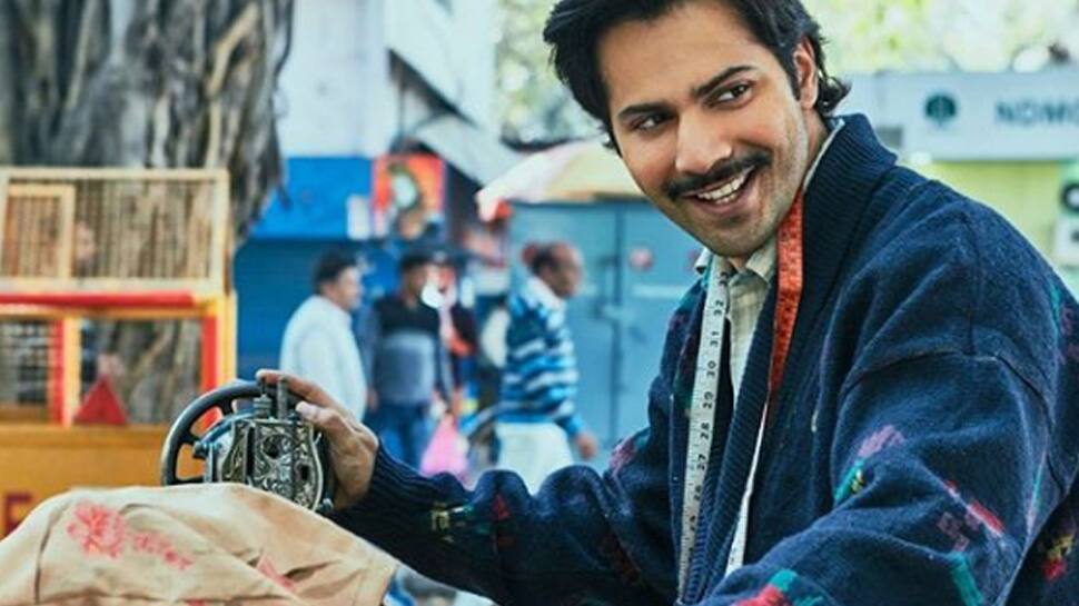 Varun Dhawan puts &#039;Sui Dhaaga&#039; to use, stitches a shirt for dad David Dhawan—Watch video