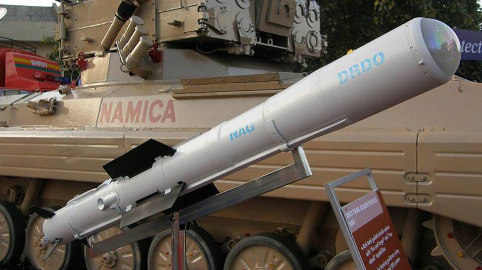 India successfully test fires HeliNa anti-tank guided missile