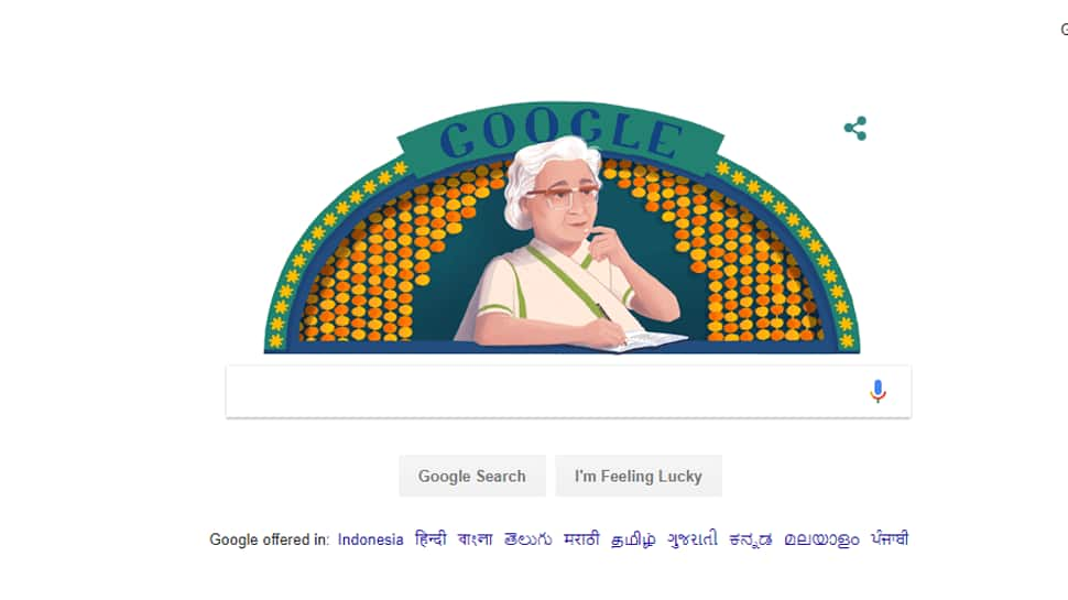 Google Doodle honours Ismat Chughtai: All about the Urdu literary genius