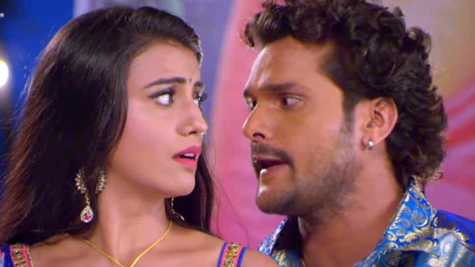 Khesari Lal Yadav and Akshara Singh&#039;s peppy song becomes a YouTube sensation—Watch 