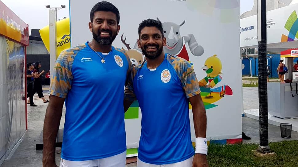 Rohan Bopanna-Divij Sharan clinch Gold in Asian Games Men&#039;s Tennis Doubles