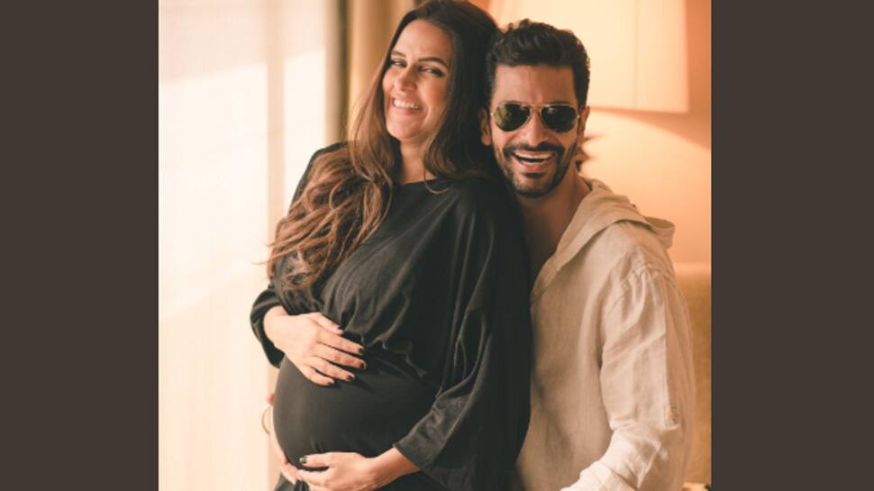 Angad Bedi confirms Neha Dhupia&#039;s pregnancy, shares adorable pics