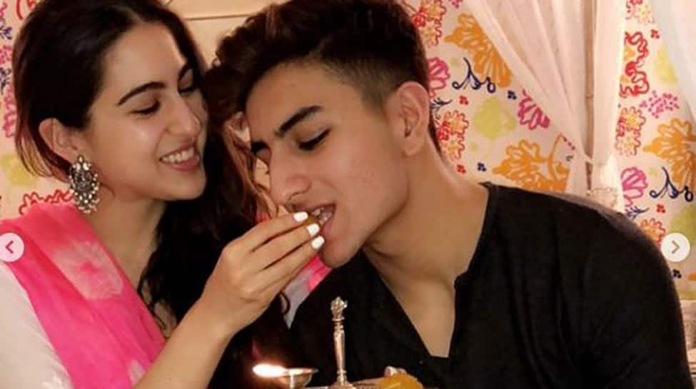 Sara Ali Khan celebrates Raksha Bandhan with brother Ibrahim Ali Khan-See pic