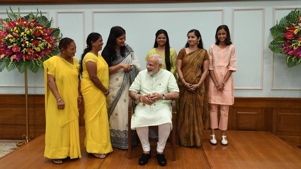 PM Narendra Modi follows 55 women on Twitter to mark Raksha Bandhan