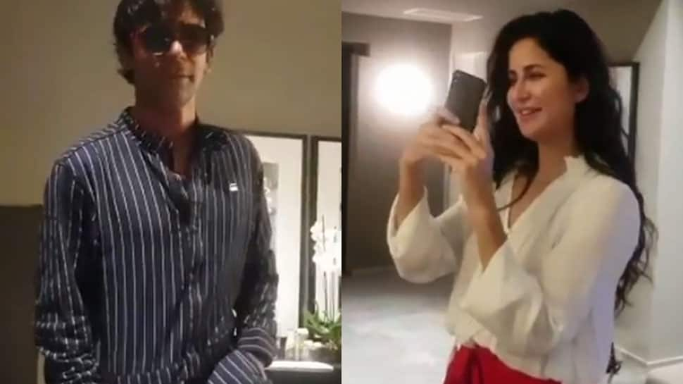 Katrina Kaif turns photographer for &#039;model&#039; Sunil Grover - Watch funny video