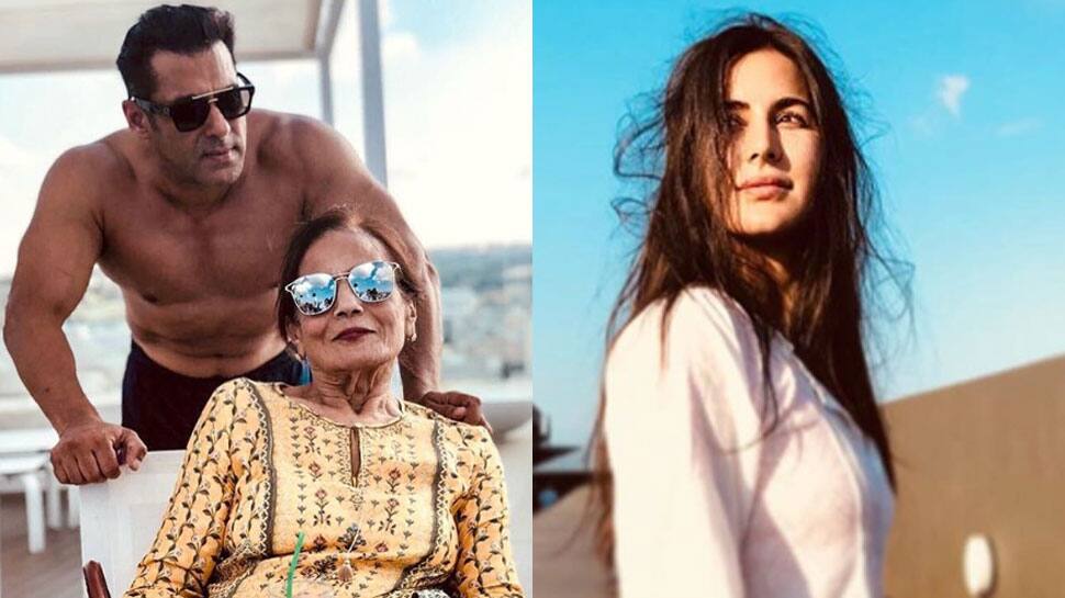 When &#039;bride&#039; Katrina Kaif hugged Salman Khan&#039;s mother Salma Khan - See pic