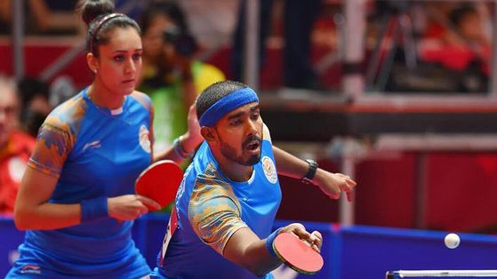 Asian Games Table Tennis Sharath Kamal, Manika batra enter mixed doubles semis, assured of