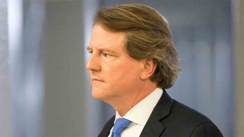 White House counsel Don McGahn to leave post: Donald Trump