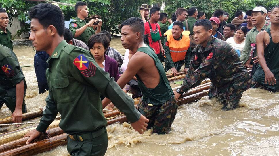 Myanmar dam breach floods 85 villages, thousands driven from homes